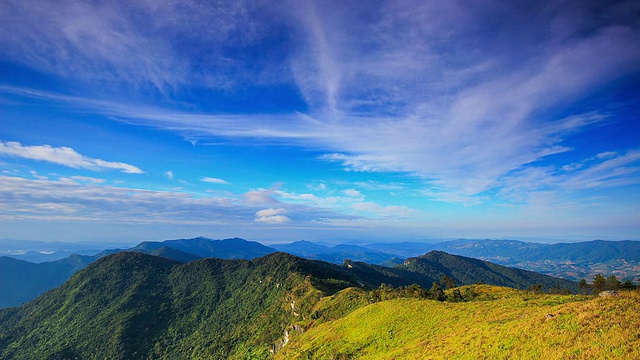 山湖时光流逝视频素材