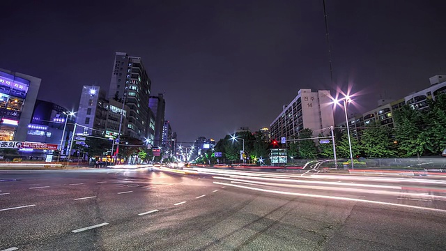 松巴古地区夜景视频素材