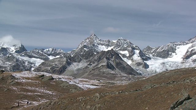 马特洪山在奔宁阿尔卑斯，瑞士视频素材