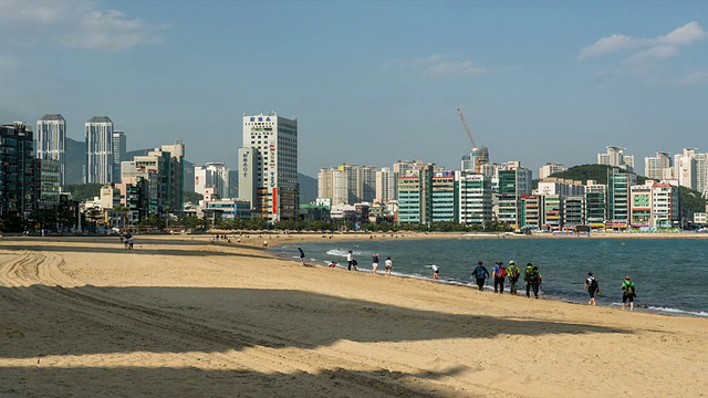 广加利海滩的景色视频素材