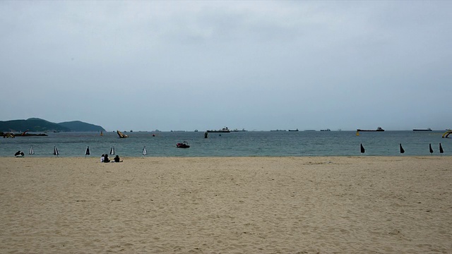 釜山松岛海滩视频素材