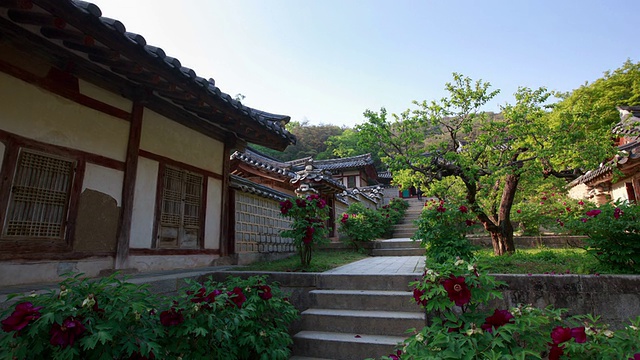 Dosan Seowon观(历史遗址No.170，儒家神学院)视频素材