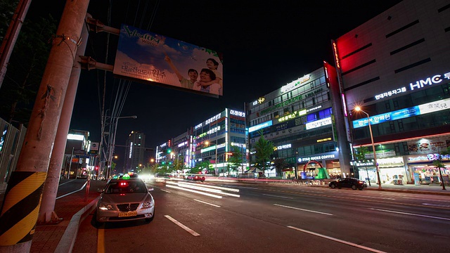 市区夜景视频素材