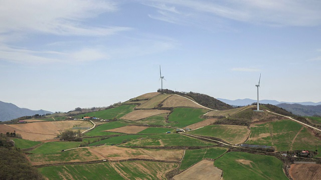 Anbandeok(高地白菜田)视频素材