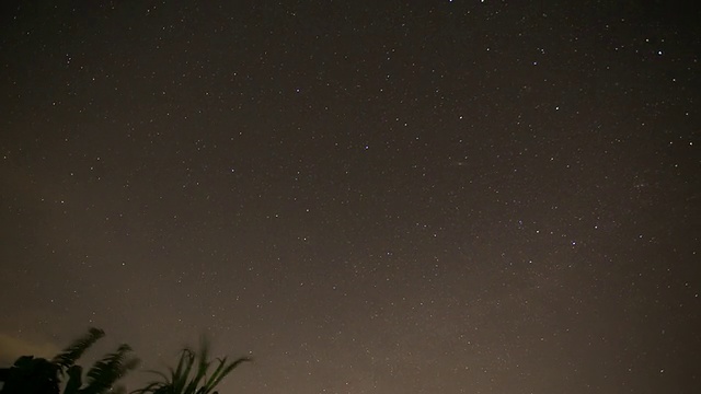 星时间流逝视频素材