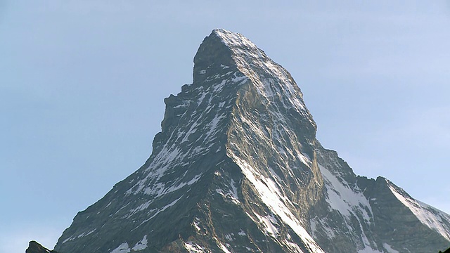 MS T/L马特洪山(4478)/泽马特，瓦莱，瑞士视频素材