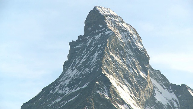 Matterhorn(4478)山/策马特，瓦莱，瑞士视频素材