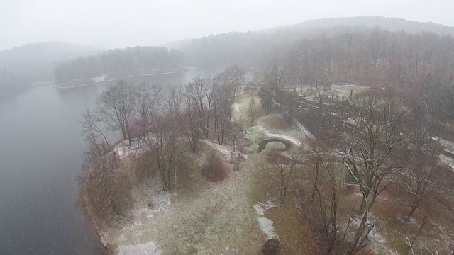 悦诗风吟雪花园视频素材