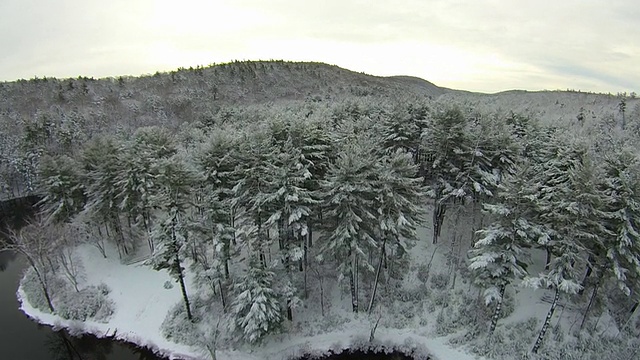 悦诗风吟雪花园视频素材