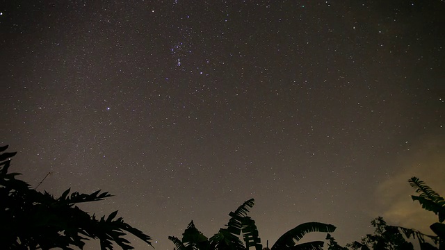 星时间流逝视频素材