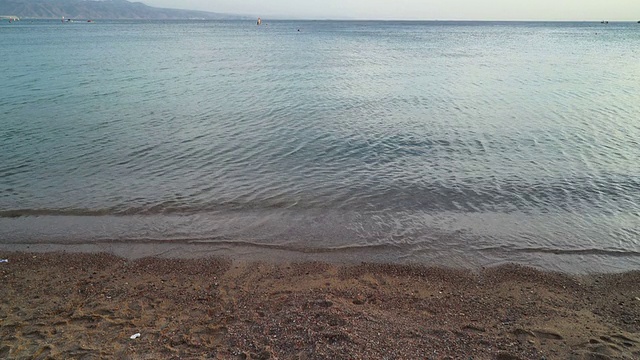 红海海岸视频素材