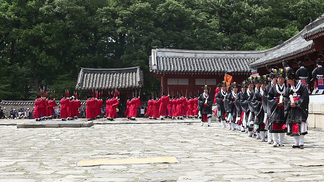 宗庙祠堂的祭祀礼仪观(非物质文化遗产)视频素材