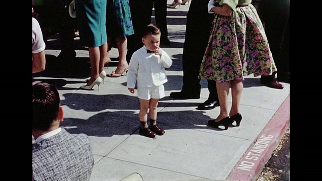 1962年结婚视频素材