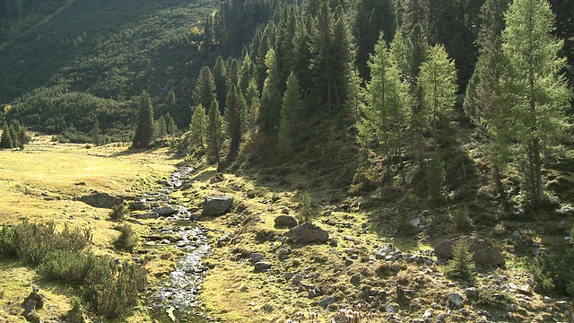 高山流水视频素材