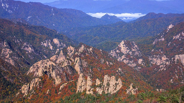 雪山永吉jang城云海美景视频素材