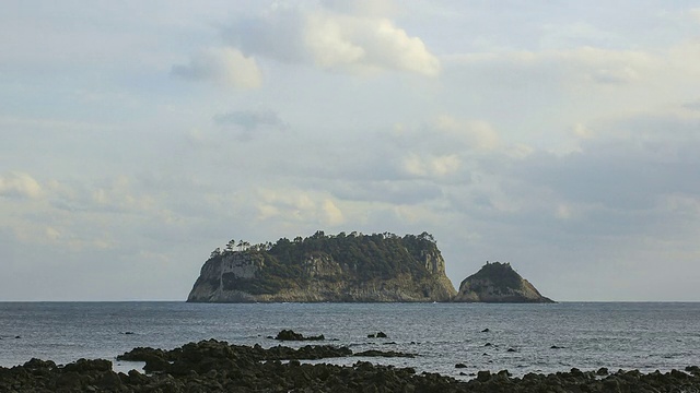 Beomsum岛和海景视频素材