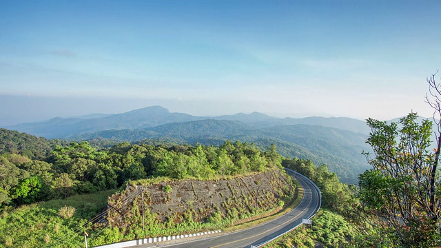 山景与云景，延时视频素材