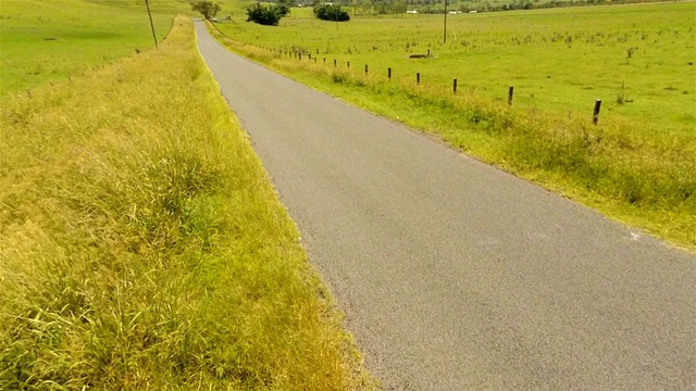 澳大利亚乡村公路天线视频素材