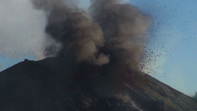 斯特龙博利火山视频素材