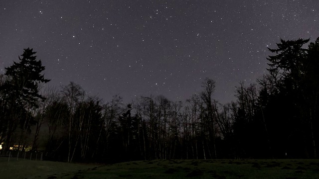 夜星时光流逝视频素材