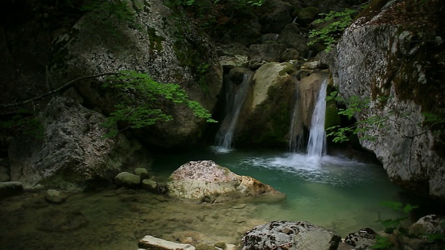 法国山涧视频素材