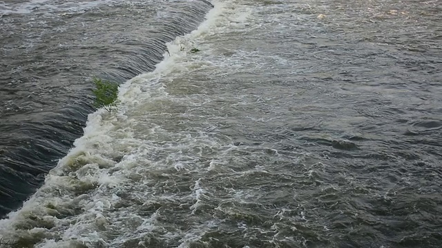 胡佛大坝的流水视频素材