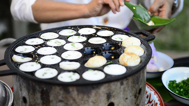 泰国的甜食视频素材