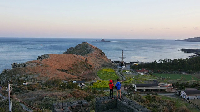 龙首海岸景色视频素材