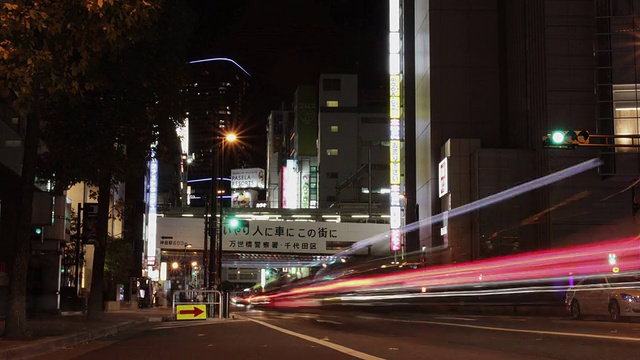 T/L TOKYO Low拍摄夜街视频素材