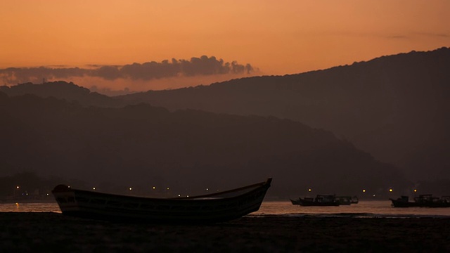 STS_GUARUJA_011 PEREQUE的海滩视频素材