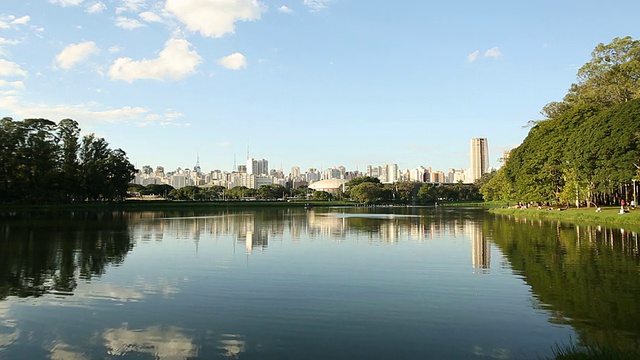 sts_sp_0028 IBIRAPUERA公园视频素材