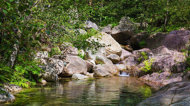 高山流水视频素材