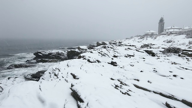 海狸尾巴灯塔视频素材