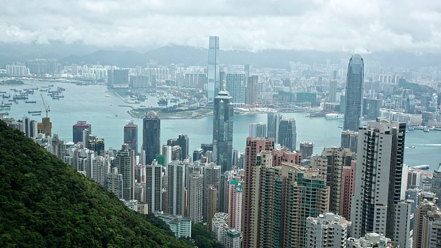 高清:香港全景视频素材