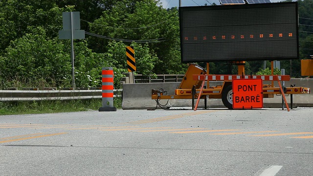 道路面板施工视频素材