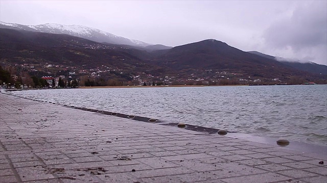 海岸是湖视频素材