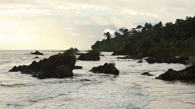 波浪海滩视频下载