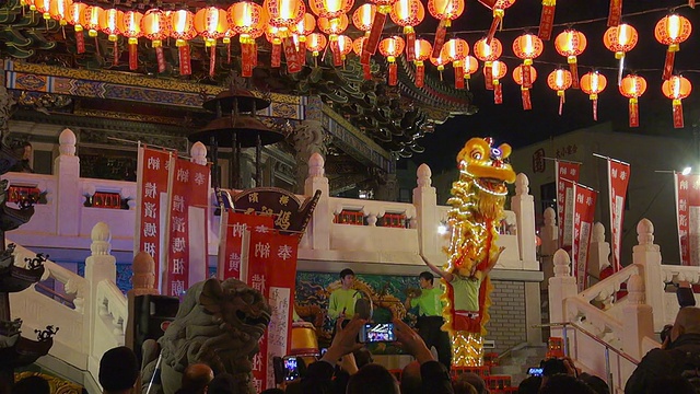 横滨庆祝中国新年视频素材