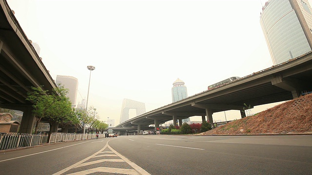 北京大雾天气视频素材