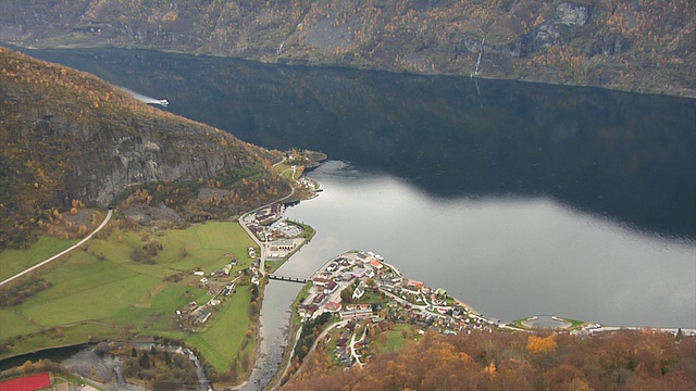 Aurland的秋天视频素材