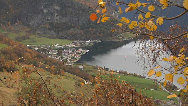 Aurland的秋天视频素材