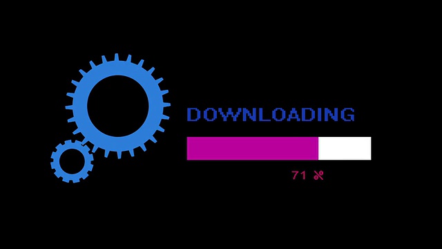 下载进度条视频素材