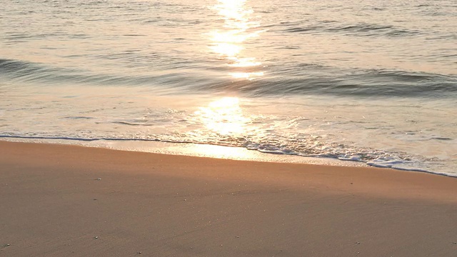 海浪与太阳视频素材