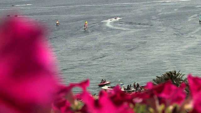 埃拉特海湾视频素材