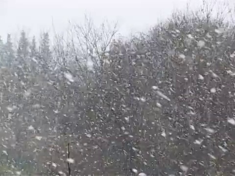 暴雪视频素材