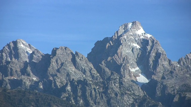 大提顿山脉视频素材