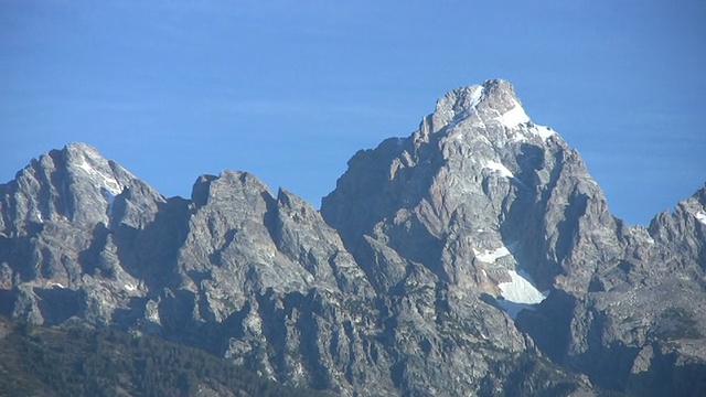 大提顿山脉视频素材