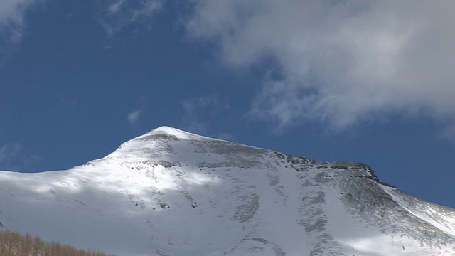 雪山与云视频素材