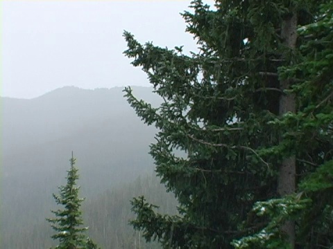 科罗拉多山脉的积雪-01视频下载