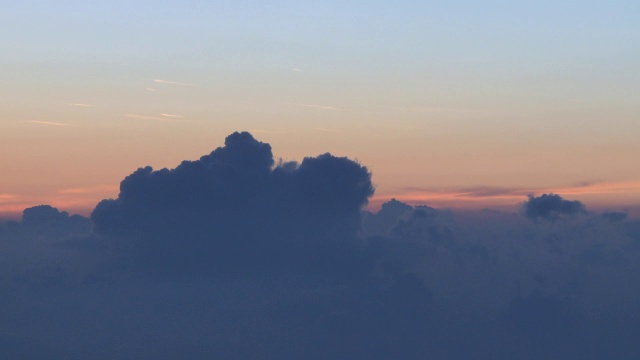 1080p:日出前/日落后的Cloudscape视频素材